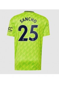 Manchester United Jadon Sancho #25 Fotballdrakt Tredje Klær 2022-23 Korte ermer